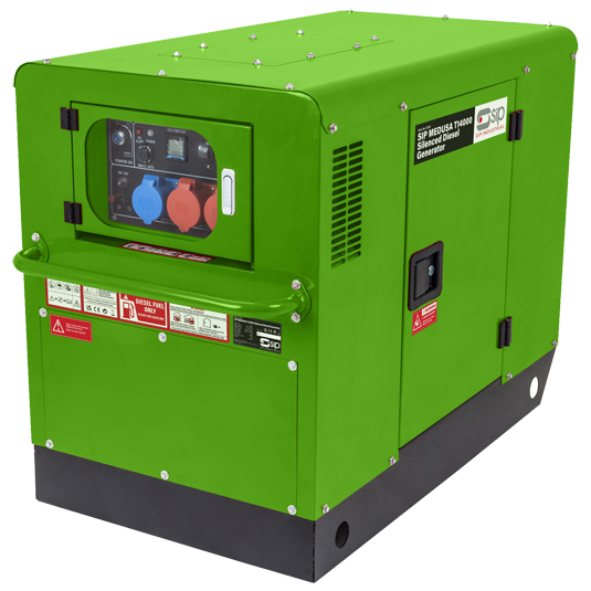 SIP MEDUSA T14000 Silenced Diesel Generator